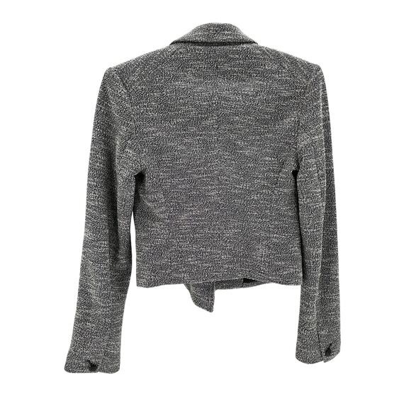 Rag & Bone 'Josie' Grey Cotton Italian Tweed Blazer Size 2 - Picture 3 of 4